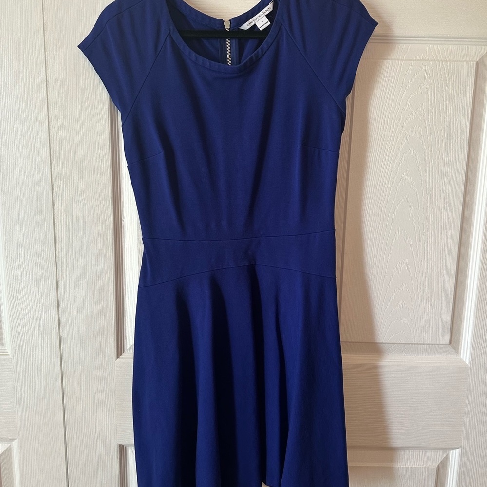 Diane Von Furstenberg Blue Dress
